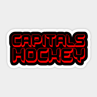 Capitals team Sticker